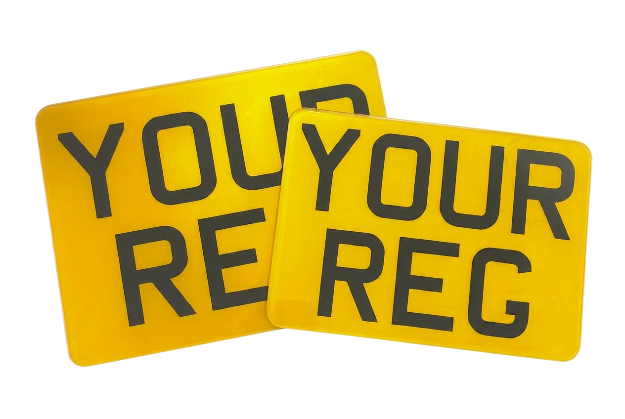 Sample motorbike number plate — Plate Boss